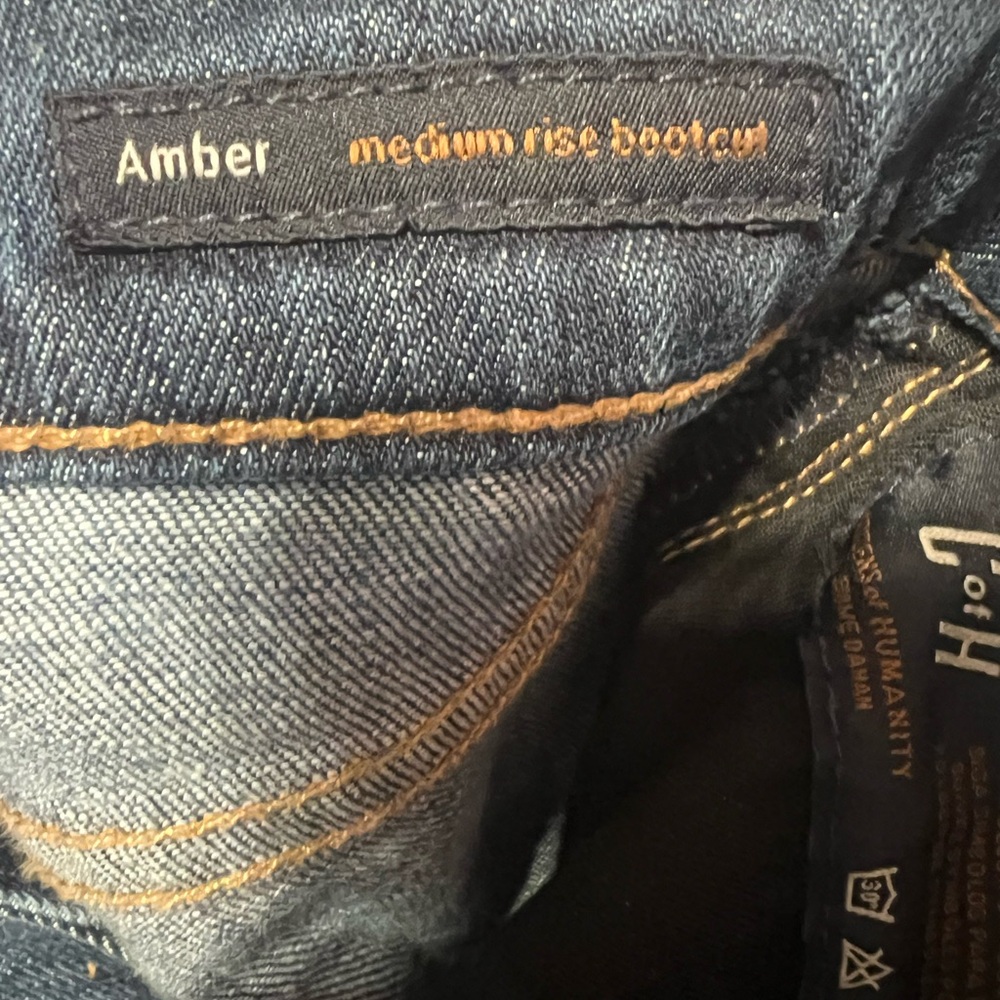 Citizens Of Humanity Women's Dark Blue Flare Jeans - Picture 9 of 10